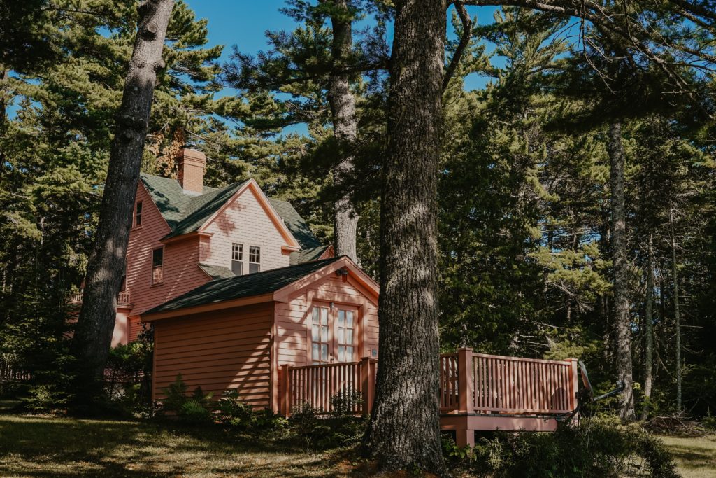 Ein Haus im Wald